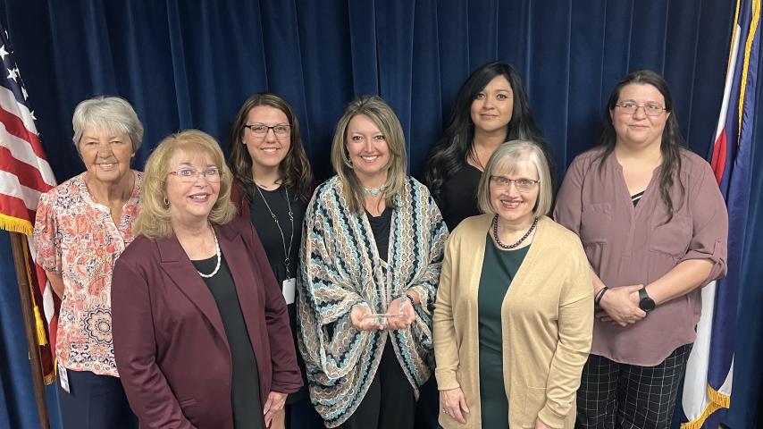 10th Judicial District Attorney’s Office, Systems Information Unit, were awarded the Non-Commissioned Law Enforcement Personnel Award for 2024, by the Southeastern Colorado Law Enforcement Association.